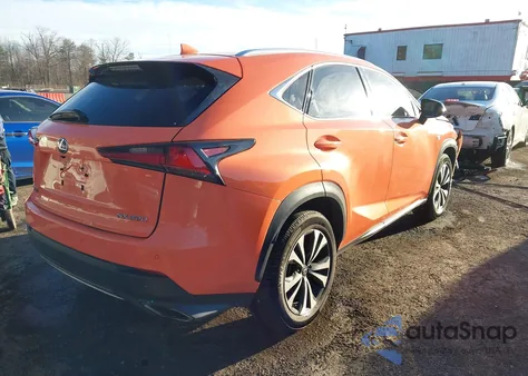 2018 Lexus Nx 300 F Sport z USA, uszkodzony, nr VIN JTJBARBZ7J2178917